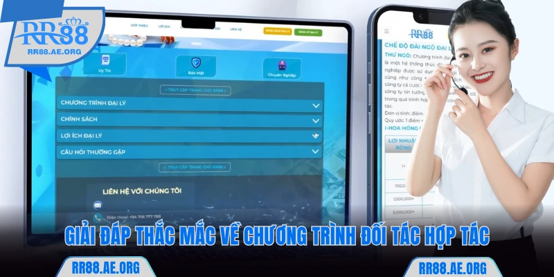 Đại Lý RR88 - Cơ Hội Kiếm Tiền Thụ Động Nhận Hoa Hồng 60% 6 Giải đáp thắc mắc về chương trình đối tác RR88 hợp tác