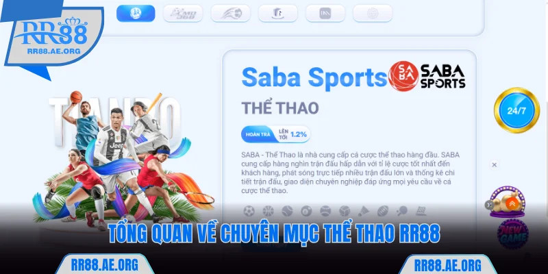 Khám Phá Thể Thao RR88 Thiên Đường Cược Nhiều Cảm Xúc 6 Tổng quan cơ bản về chuyên mục thể thao RR88