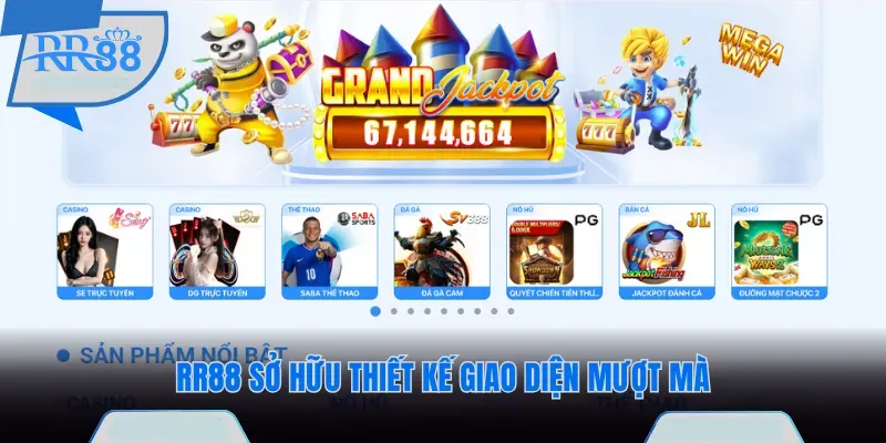 RR88 🏆 Link Mới Nhất | Tạo Tài Khoản Nhận Nhanh 58K 🎉 22 Trang game RR88 sở hữu thiết kế giao diện mượt mà